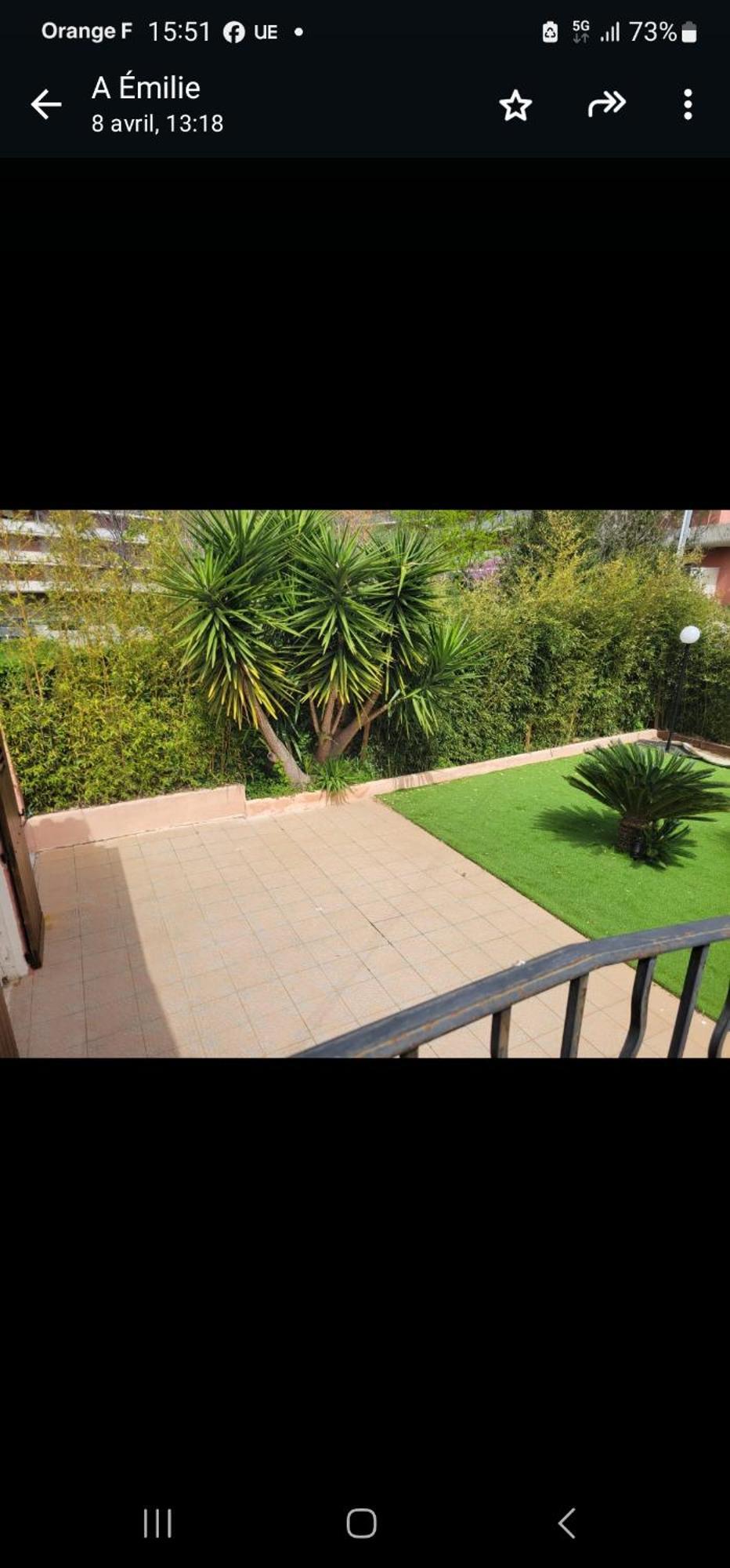 Haut De Villa A 700 Metres De La Plage, Totalement Independant Et Accessible Par Un Escalier Exterieur Sainte-Maxime Exterior foto